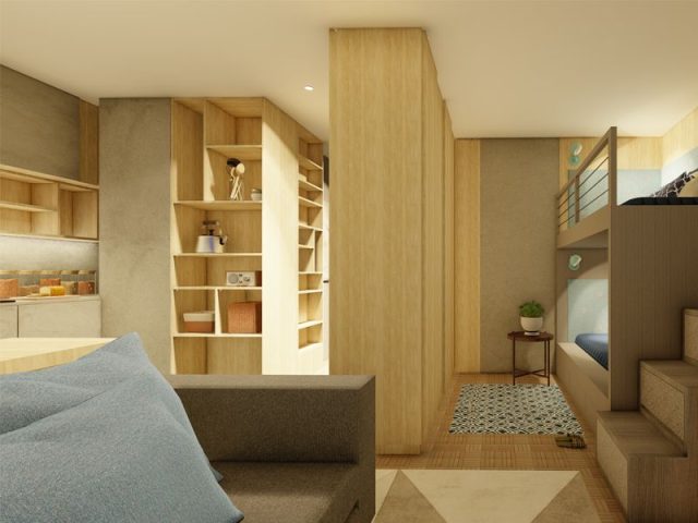 Habitação T0-Estúdio