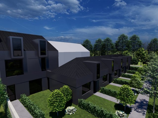 Estudo para um terreno